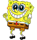 Bob Esponja dançando